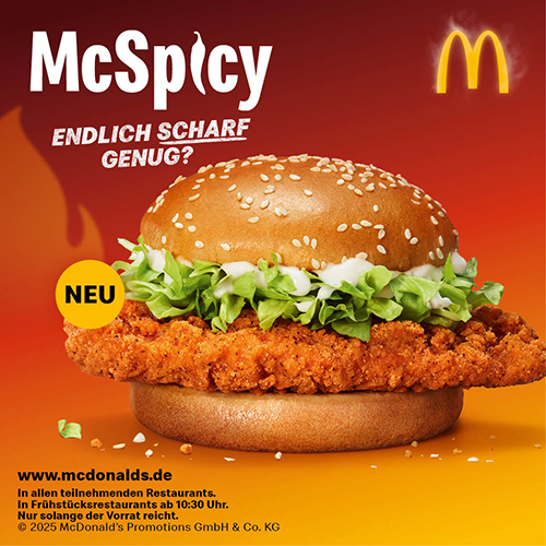 2025 10 01 bis 2025 11 05 McSpicy Endlich scharf genug Post 2